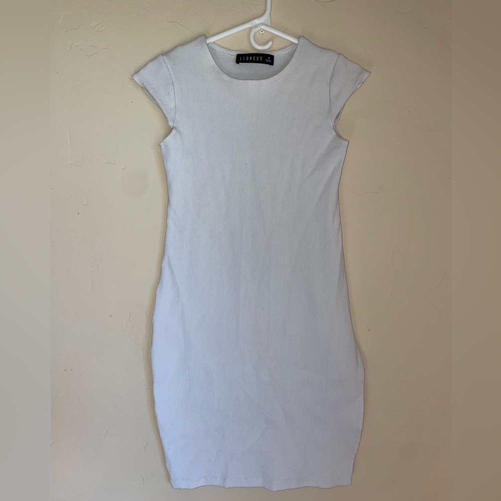 Lioness Bodycon Ribbed Dress.